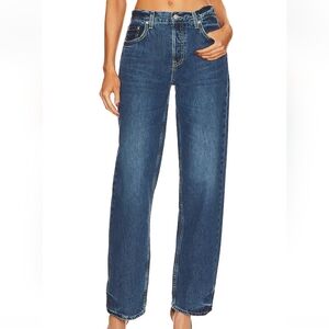 GRLFRND The Bella Low Rise Boyfriend Denim Jeans 26 in Los Feliz